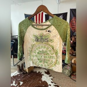 BEATLES Long Sleeve Tee (one of a kind)